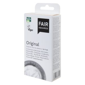 Fair Squared - 10 Préservatifs latex écologique Original