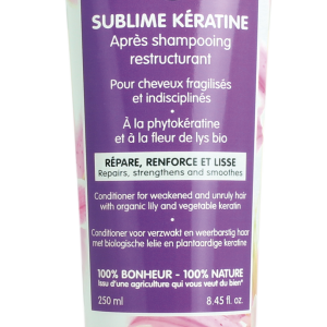 Coslys - Après shampoing BIO cheveux fragilisés kératine 250 ml