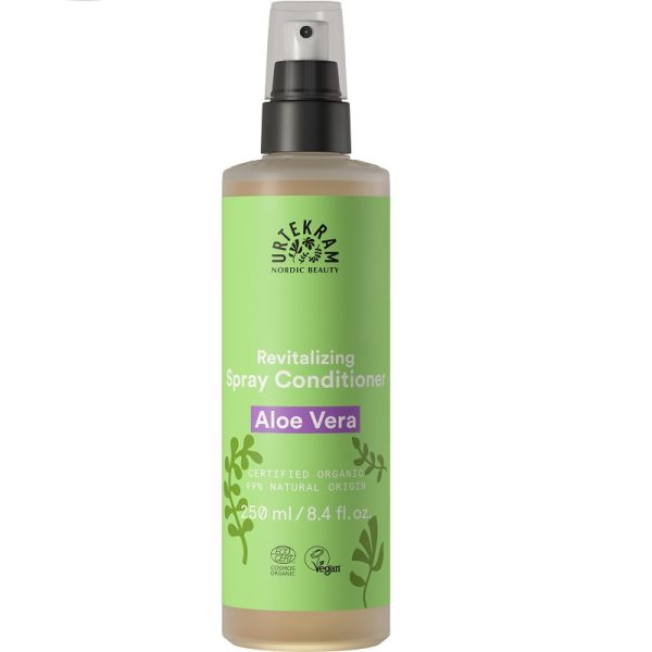 Urtekram - Après-shampooing spray revitalisant Aloe vera BIO 250 ml