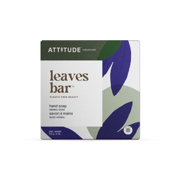 Attitude - Attitude - Savon pour les mains - Leaves bar - Musc herbal