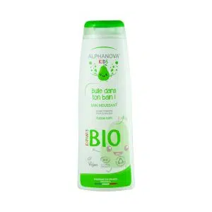 Alphanova - Bain moussant Bio - Bulle dans ton bain - Poire et Kiwi - 250 ml