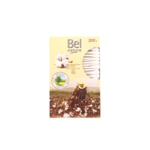 Bel Nature - Batonnets / cotons tiges en coton Bio 200 pièces
