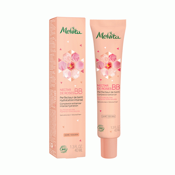 Melvita - BB crème Bio "Nectar de Roses" - Doré - 40 ml