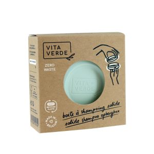 Vita Verde - Boîte à shampooing solide
