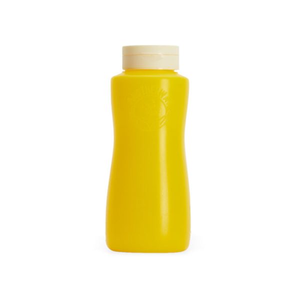 Anotherway - Bouteille jaune pour shampoing et gel douche