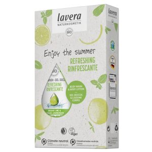 Lavera - Coffret cadeau "Summer refreshing" - Douche soin et lait corps