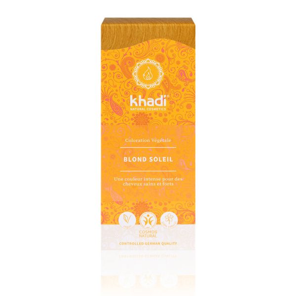 Khadi - Coloration permanente aux plantes - blond soleil - Sunrise - 100 g