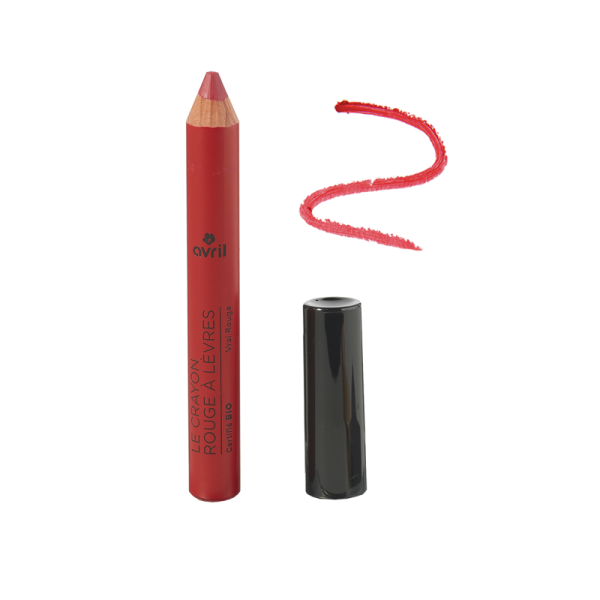 Avril - Crayon Bio rouge à lèvres - Vrai rouge