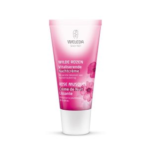 Weleda - Crème de nuit lissante Rose musquée 30 ml