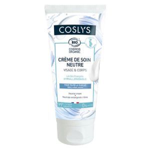 Coslys - Crème de soins neutre BIO - visage et corps - 200 ml