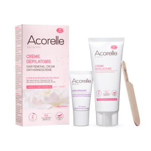 Acorelle - Crème dépilatoire visage et zones sensibles - 75 ml