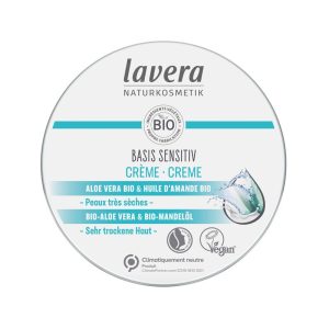 Lavera - Crème hydratante peaux très sèches - Basis Sensitiv - 150 ml