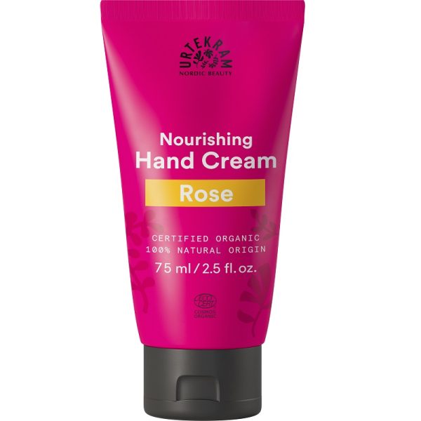 Urtekram - Crème mains à la rose BIO 75 ml