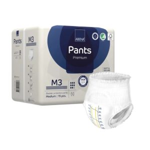 Abena - Culottes absorbantes jetables pour adulte Abri-Flex Premium  - M3 - 15 culottes