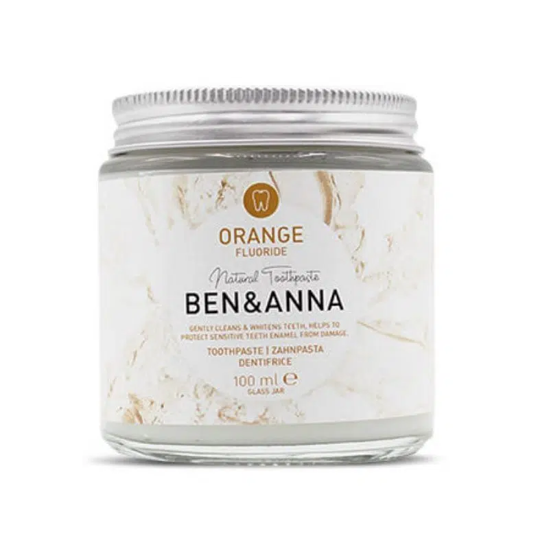 Ben & Anna - Dentifrice en pâte + fluor - Orange - 100 ml