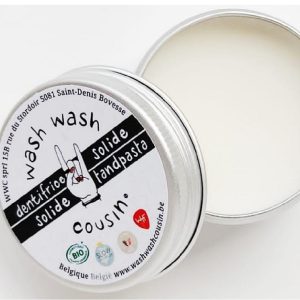 Wash Wash Cousin - Dentifrice solide - Certifié BIO - 20g