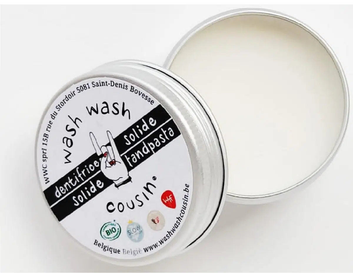 Wash Wash Cousin - Dentifrice solide - Certifié BIO - 20g