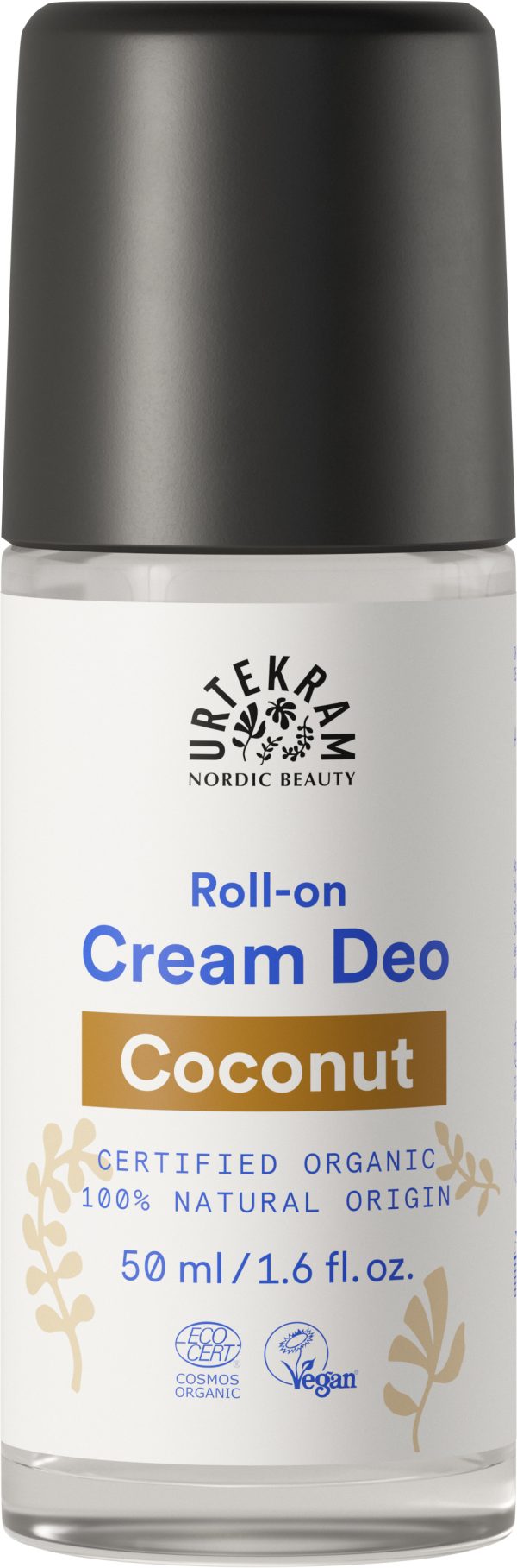 Urtekram - Déo crème roll-on noix de coco BIO 50 ml