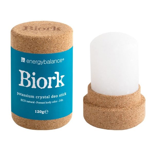 Biork - Déodorant crystal  24 h - Stick d'alun - 120 g