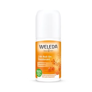 Weleda - Déodorant Roll On 24 heures Sans aluminium - Argousier -  50 ml