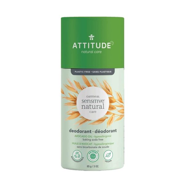 Attitude - Déodorant solide - Sensitive natural - Avocat - 85 g