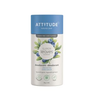 Attitude - Déodorant solide - Super leaves - Sans parfum - 85 g