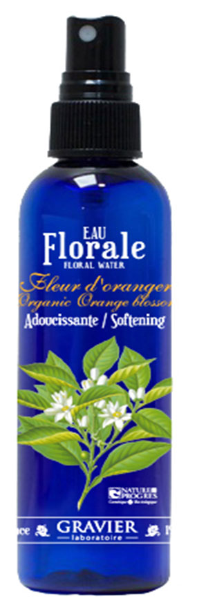 Laboratoire Gravier - Eau florale fleur d'oranger BIO - adoucissante - 200 ml