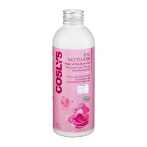 Coslys - Eau micellaire BIO peaux sèches et sensibles totem de rose 200 ml