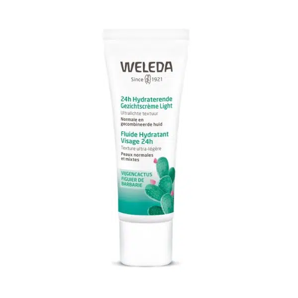 Weleda - Fluide hydratant visage 24 h - Figuier de barbarie - 30 ml