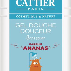 Cattier - Gel douche enfant douceur sans savon Ananas BIO 500 ml
