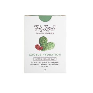 Savon Stories - H2 Zero - Sérum visage Bio - Cactus hydratation - 15 g