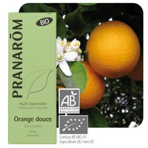 Pranarôm - Huile essentielle d'Orange douce BIO - 10 ml