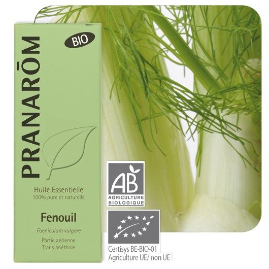 Pranarôm - Huile essentielle de Fenouil BIO 10 ml