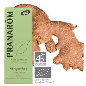 Pranarôm - Huile essentielle de Gingembre BIO 5 ml