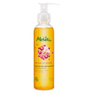 Melvita - Huile lactée démaquillante Bio "Nectar de Roses" 145 ml