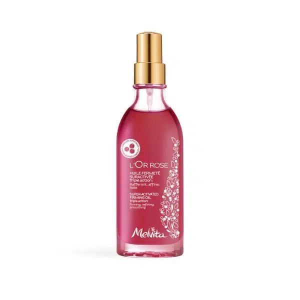 Melvita - Huile sèche fermeté suractivée Bio - L'or Rose - 100 ml