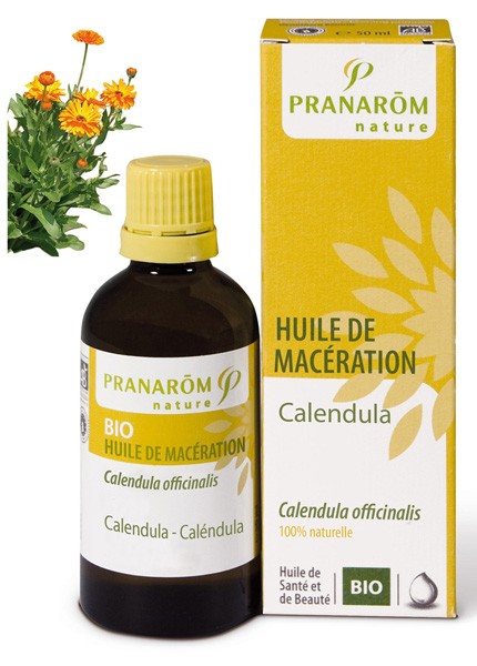 Pranarôm - Huile végétale de Calendula BIO 50 ml