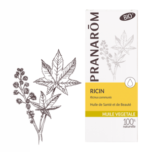Pranarôm - Huile végétale de Ricin BIO 50 ml