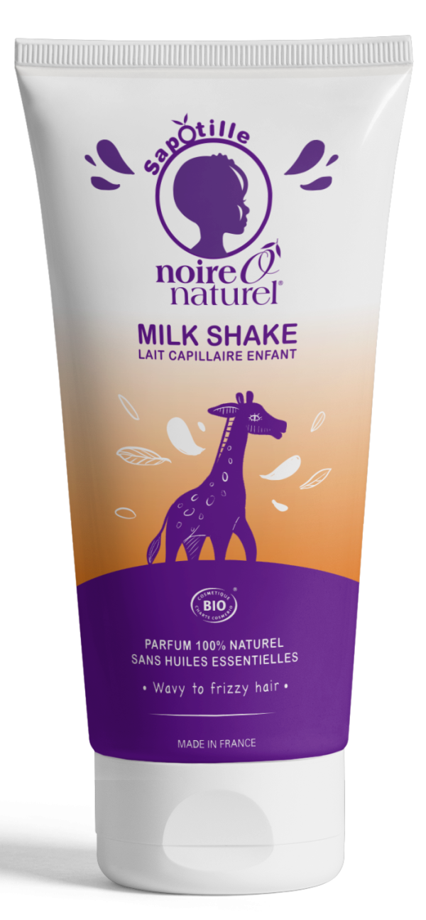 Noire Ô naturel - Lait capillaire enfant BIO - Milk shake - 200 ml