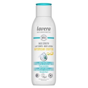 Lavera - Lait corps raffermissant - Basis sensitiv - Aloe Bio et Q10 - 250 ml