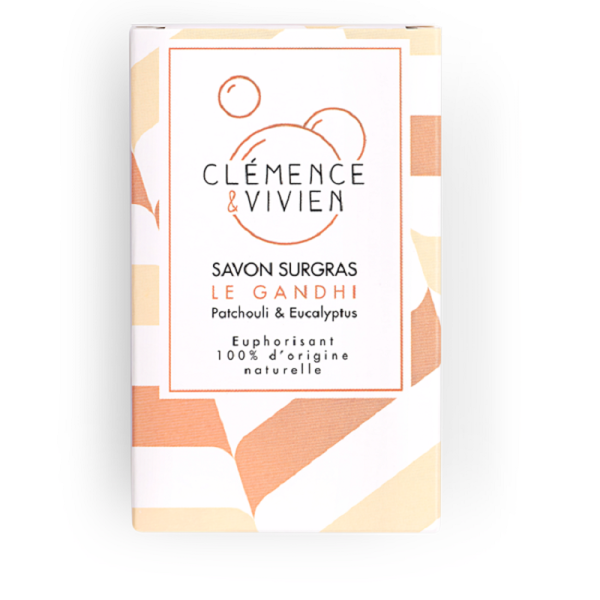 Clémence et Vivien - Le Gandhi - savon surgras euphorisant - 100 g