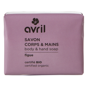 Avril - Le savon corps et main BIO - Figue - 100 g