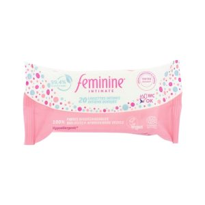 Feminine Intimate - Lingettes intimes féminines - 20 unités