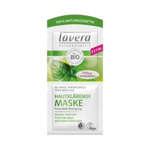 Lavera - Masque purifiant Bio 2 x 5 ml