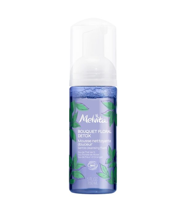 Melvita - Mousse nettoyante douceur Bio "Bouquet floral Detox" - 150 ml