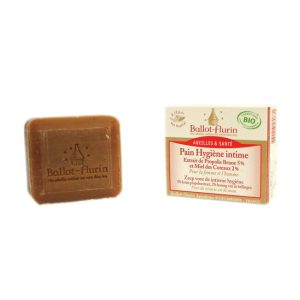 Ballot - Flurin - Pain hygiène intime à la propolis brune et miel des coteaux - 100 g