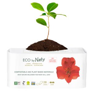 Naty - Protège-slips 100 % eco Flux Large - 28 pcs
