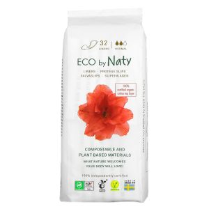 Naty - Protège-slips 100 % eco Flux Normal - 32 pcs