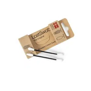 LastObject - Recharges LastSwab - Coton tige et coton tige beauté réutilisables - Noir