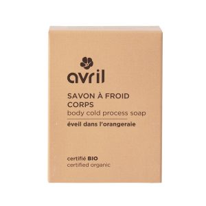 Avril - Savon à froid corps BIO - Eveil dans l'orangeraie - 100 g